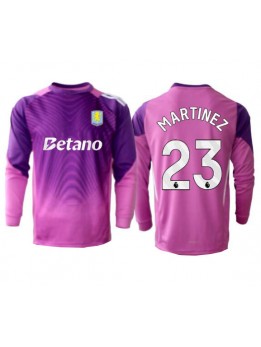 Aston Villa Emiliano Martinez #23 Målvakt Replika Tredje Kläder 2025-26 Långärmad